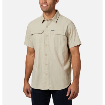 Columbia Silver Ridge 2.0 Short Sleeve, Camisa Kaki Para Hombre | 653018-TSG